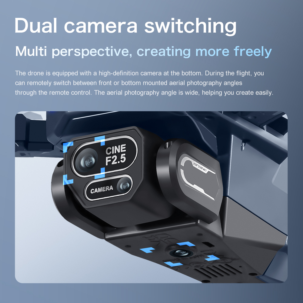 Drone GT8 original 8K HD avec  - Drone Controller Screen avis et prix